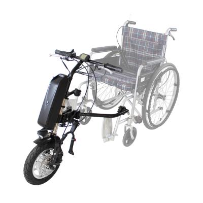 China Stainless Steel Electric Wheelchair Motor Conversion Kits Include Battery For Disabled And Older Person for sale