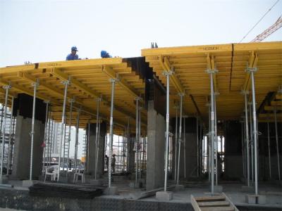 China Concrete Slab Formwork System 2.5m x 5m Easily Moved By Trolley And C Hook for sale