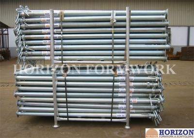 China 30KN Scaffolding Steel Prop Heave Duty , Adjustable Building Props EN1065 Standard for sale