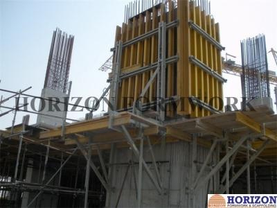 China High Efficient Jump Form Formwork System Crane Lifted Steel Raw Material for sale