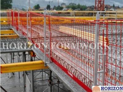 China Multifunctional Temporary Handrail Brackets 1.5m Height For Safety Protection for sale