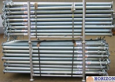 China Slab Post Shoring Adjustable Scaffolding Prop Q345 Steel Pipe For Formwork Supporting for sale