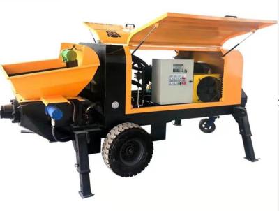 China Aggregate 0.5-3cm Mini Pumping 25m3/H Concrete Construction Machinery for sale