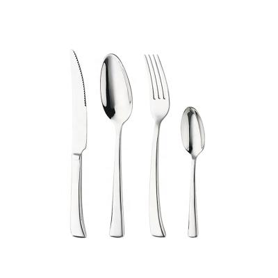 China Viable Cutlery Set Stainless Steel Dinnerware Cutlery Set Gift Knife Spoon And Fork for sale