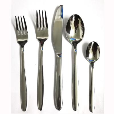 China Cheap Viable Stainless Steel 5pcs Cutlery Set Spoon Knife Fork Set Cutlery Cutlery Flatware For Sale for sale