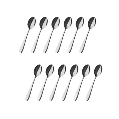 China Sustainable Tea Spoon Set 'Windsor' 18/0 Stainless Steel Teaspoons Tea Spoons Silver Mirror Spoon Polish for sale