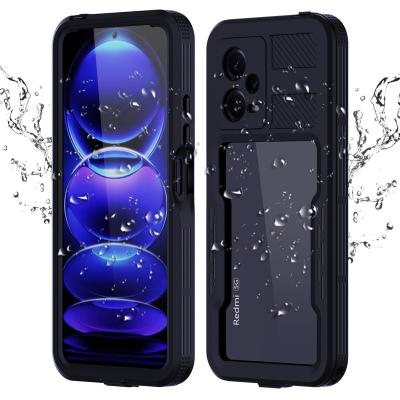 China Case Redmi Note 12-5G Version Redmi Note12pro International Inclusive Waterproof Shockproof Border Waterproof Protective Case for sale