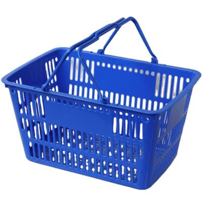 China 1) Supermarket 2)stores Cheap Price Multicolor Plastic Retail Store Market Supermarket Shopping Basket for sale