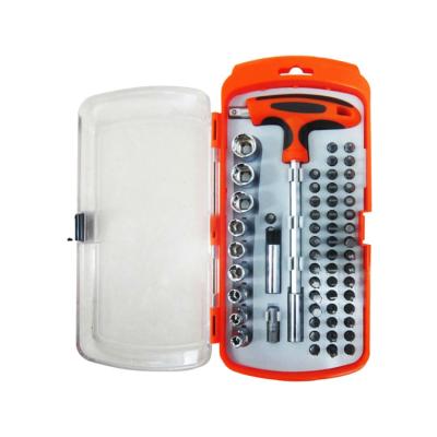 China Polypropylene Customized 58 Pcs Full Size Ratchet Screwdriver Set for sale