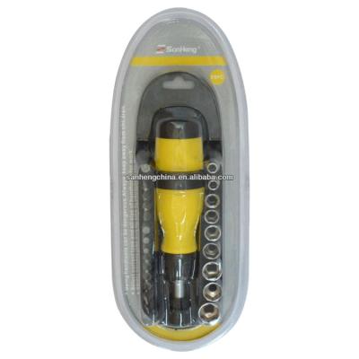 China Polypropylene Wholesale 26 Pcs Screwdriver Bits And Sockets Set for sale