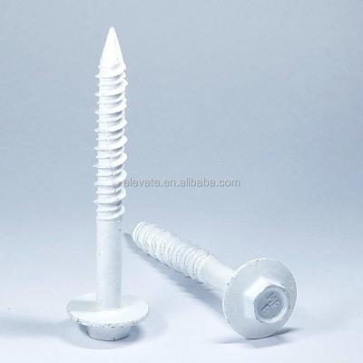 China C-1022 Hi-Lo Hex Flange Joint Steel Serrated Wire With 3 Thread Notrch Nail Point Concrete Screw for sale