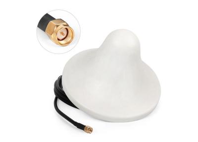 China Indoor Dome Omni Directional Ceiling Antenna 698-2700MHz Wide Band 3G 4G LTE for sale