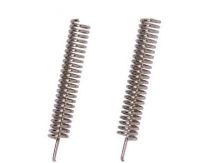 China 2dBi Built In Antenna Long Copper , Silver Helical Spring Antenna Remote Control for sale