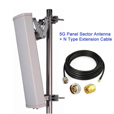 Cina 3.3G 3.8G 5GHz 17dBi MIMO Basestation Antenna 100W in vendita