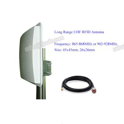 Cina Lettore Antenna di frequenza ultraelevata RFID della lunga autonomia 100W 915MHz 8dBi in vendita