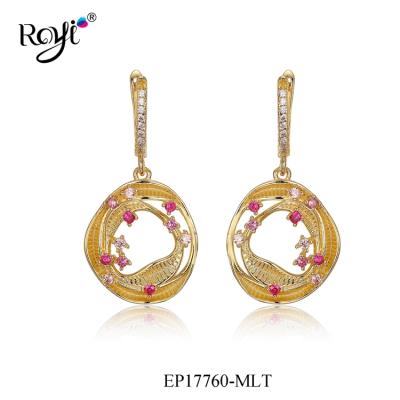 China Trendy designer earrings jewelry Royi popular brand S925 dangle earrings for women for sale