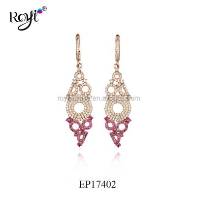 China Fashionable Royi Jewelry Wholesale 925 Sterling Silver New Designs Stud Earrings For Women for sale