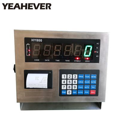 China China Zhejiang Ningbo Printing Function Truck Scales Indicator HY-D800 for sale