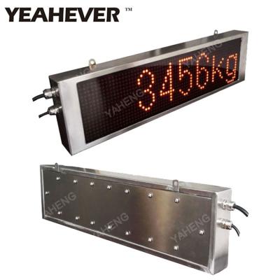 China China Zhejiang Industry Indoor Or Outdoor HY BDW Weighing Poster Stainless Steel Dot Electronic Display Screen for sale