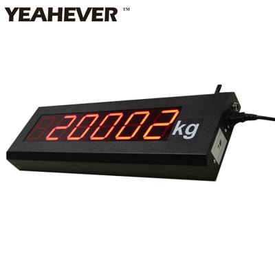 China Large Indoor Or Outdoor Weight Scale Indicator Wire Electronic Display Screen for sale