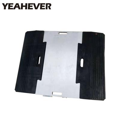 China Aluminum Alloy Wireless Axle Weighing Pad Scale Portable Truck Scale HY-LC16W for sale