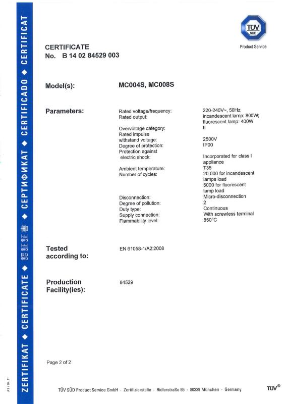 TUV - Shenzhen Merrytek Technology Co., Ltd.