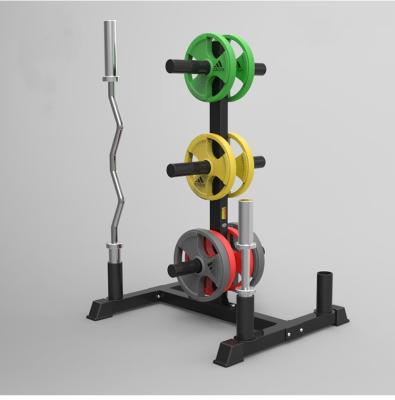 China Factory direct sale modern gym weight plate rack for sale