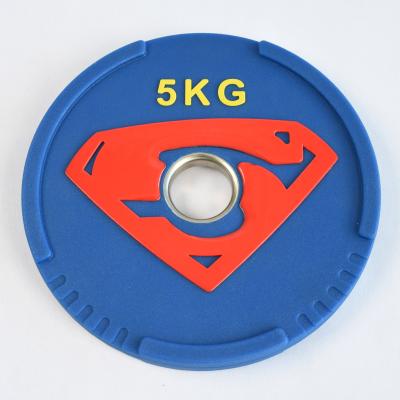 China Low Price Universal Competition Bumper Plates PU Coated for sale