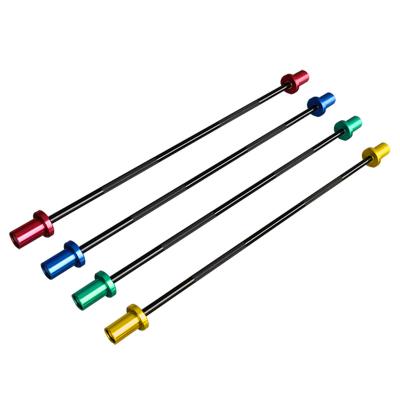 China Universal Kids Weightlifting Barbell Bar 1.2M Colorful Barbell Aluminum for sale