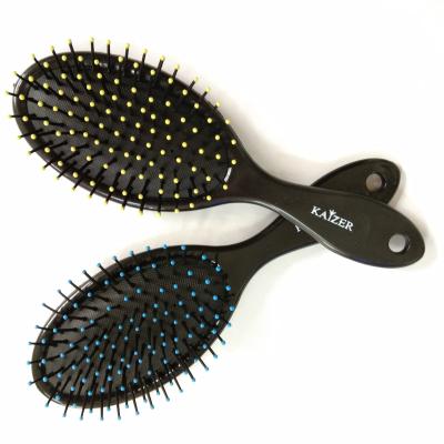 China Comfortable Factory Directly Supply Black Small Hair Brush Travel Portable Airbag Massage Comb for sale