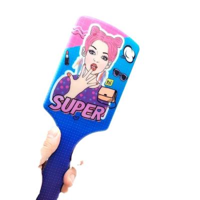 China Anti-Static Comfortable Detangling Hair Brush Comfortable Massage Comb Comb For Girls for sale