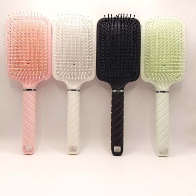 China Comfortable Wide Tooth Comb Hairdresser DIY Tool Colorful Air Cushion Massage Comb for sale