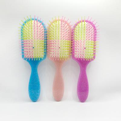 China Comfortable Airbag Hair Salon Scalp Comb Dry and Wet Comb Airing Brush Comfortable Home Hollow Massage Big Size for sale