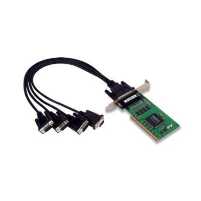 China MOXA CP-104UL Series 4 Port PCI RS-232 Smart Universal Serial Board CP-104UL-DB9M for sale