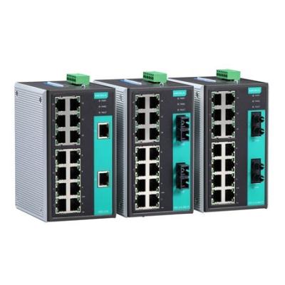 China MOXA EDS-316 Series 16 port unmanaged ethernet switches 4 K for sale