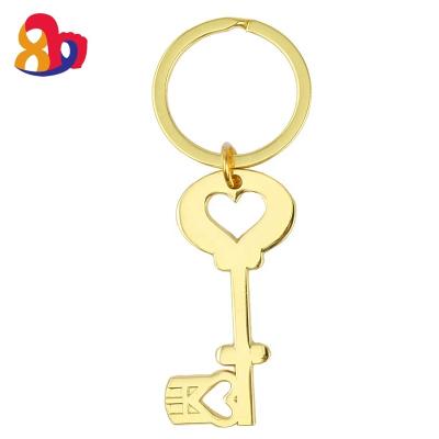 China Wholesale Custom Souve nior key shape souvenir personalized key chain key chain for sale