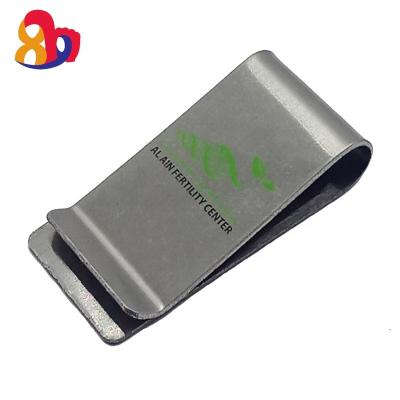 China China Wholesale Custom National Sector Small Wallet Stainless Steel Metal Money Clip for sale