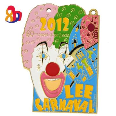 China Custom China OEM/ODM Germany Festival Name Clothes Zinc Alloy Metal Hang Tag for sale