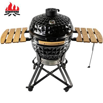 China Griglia Smokers Kamado Easily Cleaned Ceramic Barbecue Clay Stove Grill Bamboo Stainless Steel Tools Home&garden BBQ Metal 6-8 by Kit Cast Iron for sale