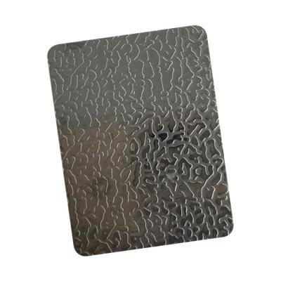 China Interior Decor 201 Etched Sheet 304 316 By 430 Stainless Steel Etched Sheet Plate Stainless Steel Decorative Wall Panel for sale