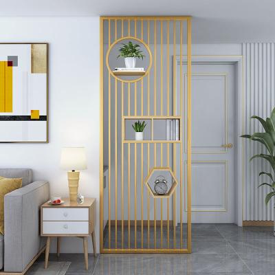 China Europe Modern Decorative Office And Home Stainless Steel Screen Stainless Steel Partition for sale