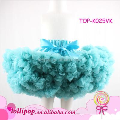 China 2016 hot sale Anti-wrinkle baby blue fluffy tutu dress,tutu skirt with small bowknot for wholesale for sale