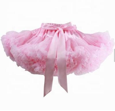 China princess Baby Tutu Gorgeous Pettiskirt Girls Anti-wrinkle Anti-wrinkle Birthday Party Chiffon Girls Colorful Pettiskirt for sale