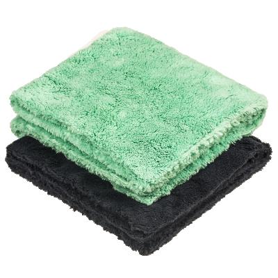 China Coral Fleece Towel Car Cleaning Plush Sustainable Microfiber Towel Edgeless Towel for sale