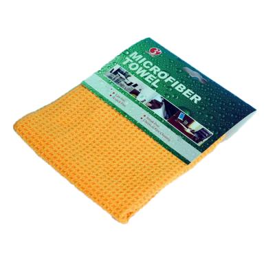 China BSCI Factory Supply Sustainable Waffle Towel Sports Microfiber Towel for sale