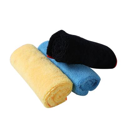 China Sustainable Long-Short Pile Microfiber Cloth Microfiber Cloth Detailing Car Wash Cloth for sale