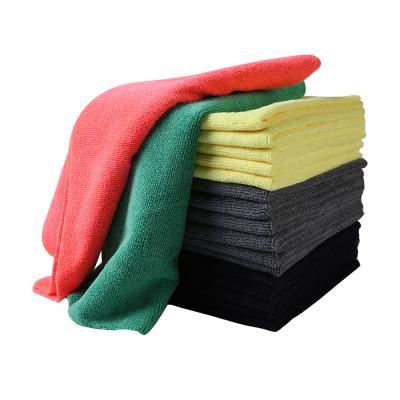 China Viable 230gsm Microfiber Terry Cloth Microfiber Towel Microfiber Edgeless Cleaning Cloth for sale