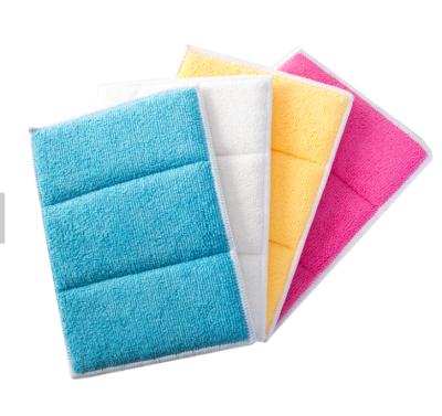 China Multipurpose Viable Microfiber Home Cleaning Towel Cloth Dry Towels Cloth Shop Wiping Rags Washing Station for sale