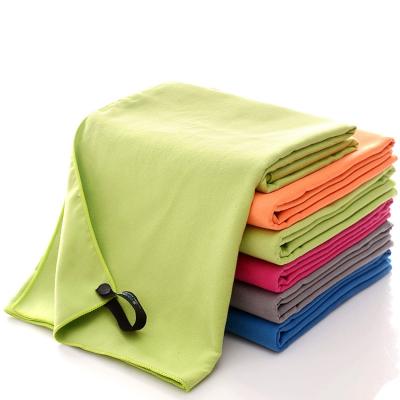 China Quickly Drying Durable Microfiber Suede Cloth Microfiber Sport Cloth Microfiber Gym Towels for sale