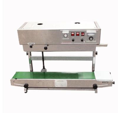 China APPAREL Guangzhou Factory Price Plastic Bag Vertical Strip Sealer Continuous Sealing Machine for sale